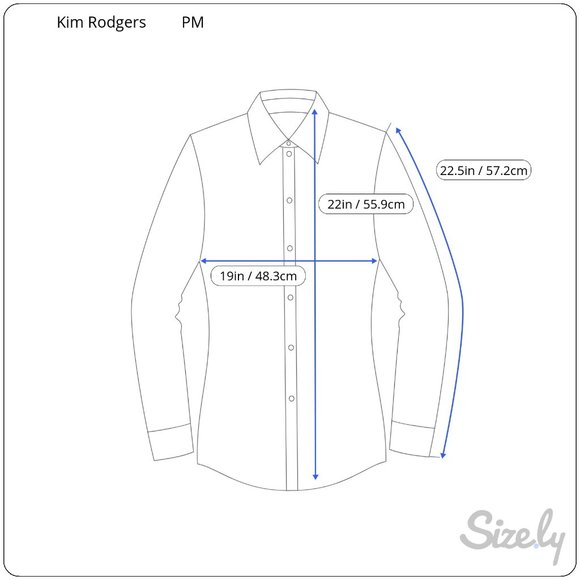 Kim Rogers Signature Petite Long Sleeve Shirt Plum - Picture 6 of 8